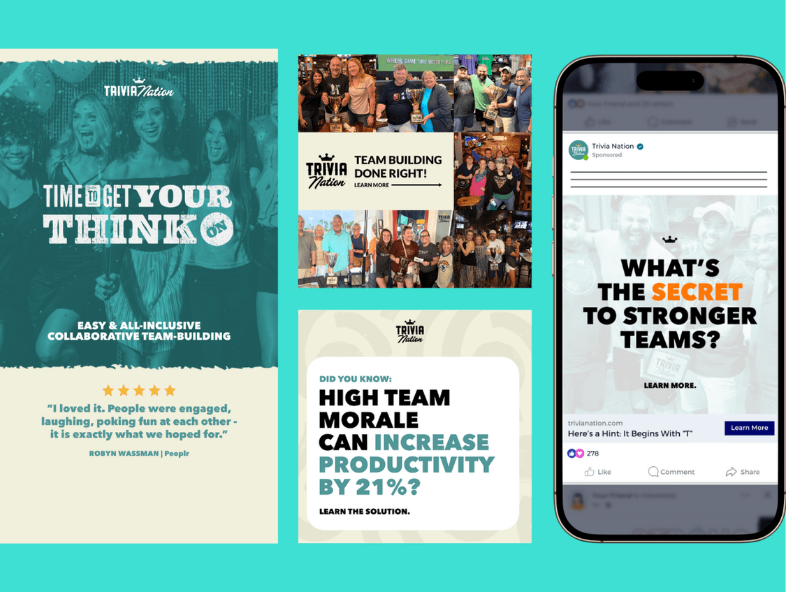 trivia nation - fixed fee ppc - meta ads design